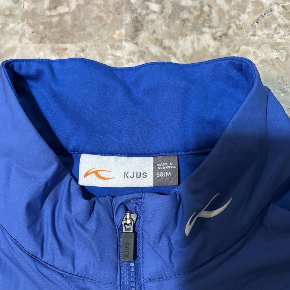 Kjus Retention Jacket Mens Medium 50 Blue Grove 23 XXIII Jordan Hybrid Golf - Picture 7 of 12
